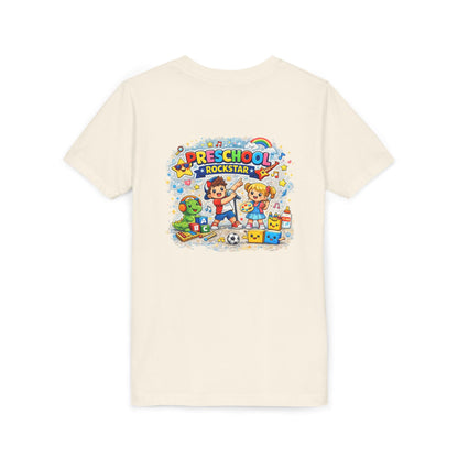 Preschool Rockstar Youth Tee — Cute Back-to-School Toddler Shirt