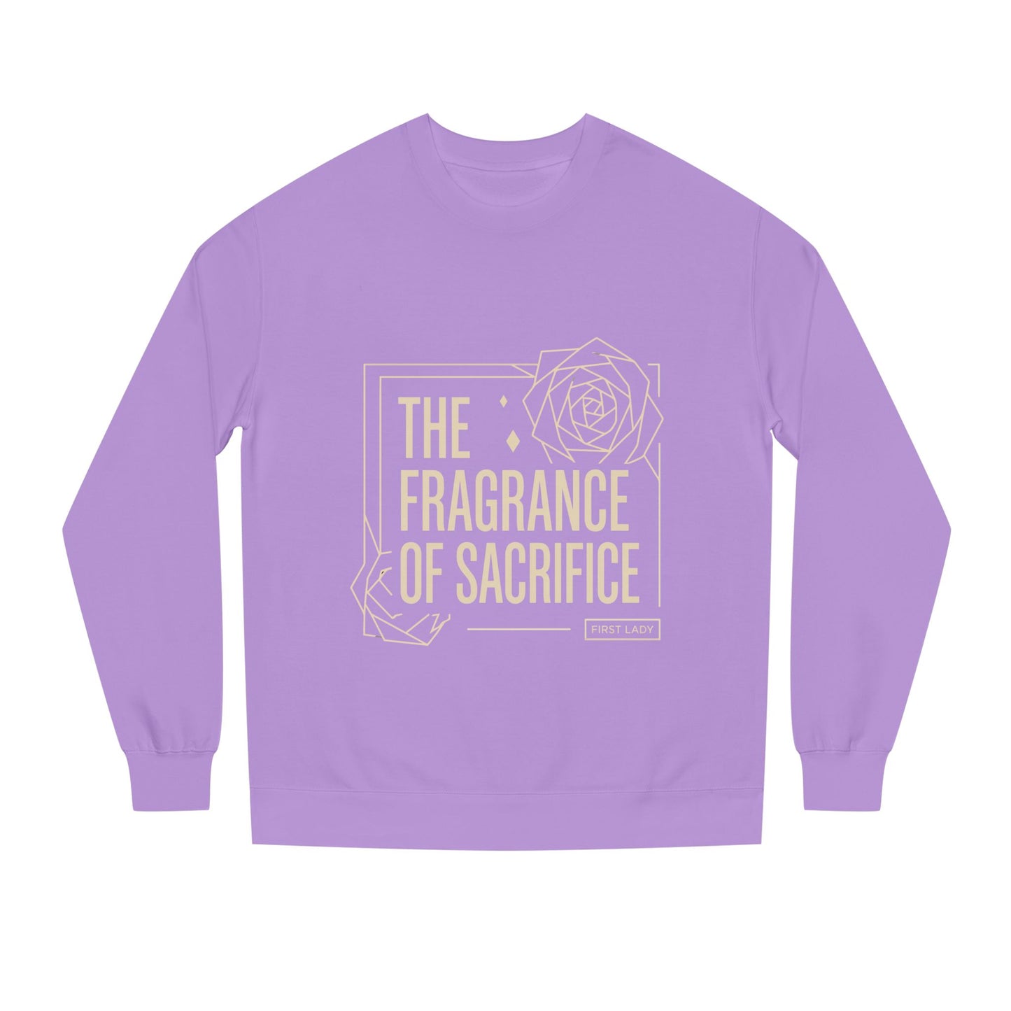 The Fragrance of Sacrifice Sweatshirt — Floral Graphic Crewneck