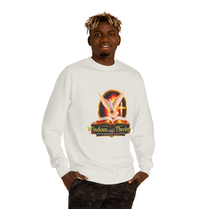 Wisdom and Theology Crewneck Sweatshirt — Dove & Cross Christian Pullover