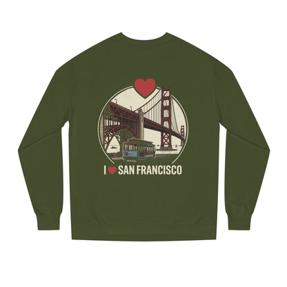 San Francisco Sweatshirt – I  San Francisco Golden Gate Bridge Crewneck