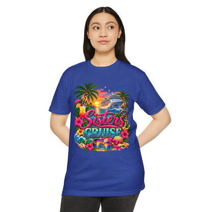 Sisters Cruise T-Shirt — Tropical Vacation Graphic Tee