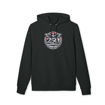 250 Cruiser Hoodie — Vintage American Motorcycle Emblem Pullover