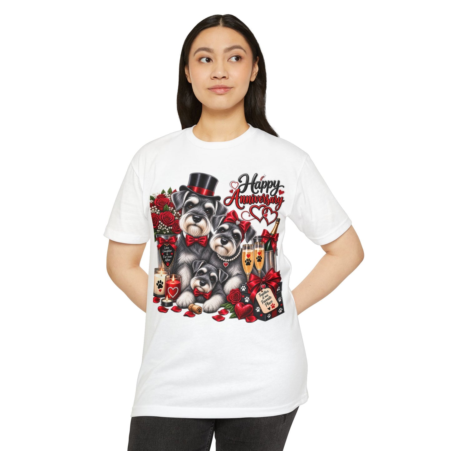 Happy Anniversary Schnauzer T-Shirt