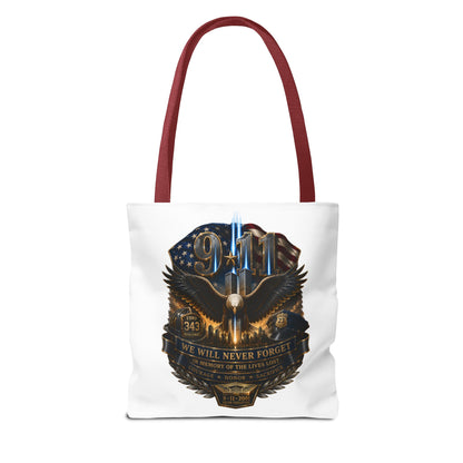 9/11 Memorial Eagle Tote Bag – Never Forget Tribute Tote