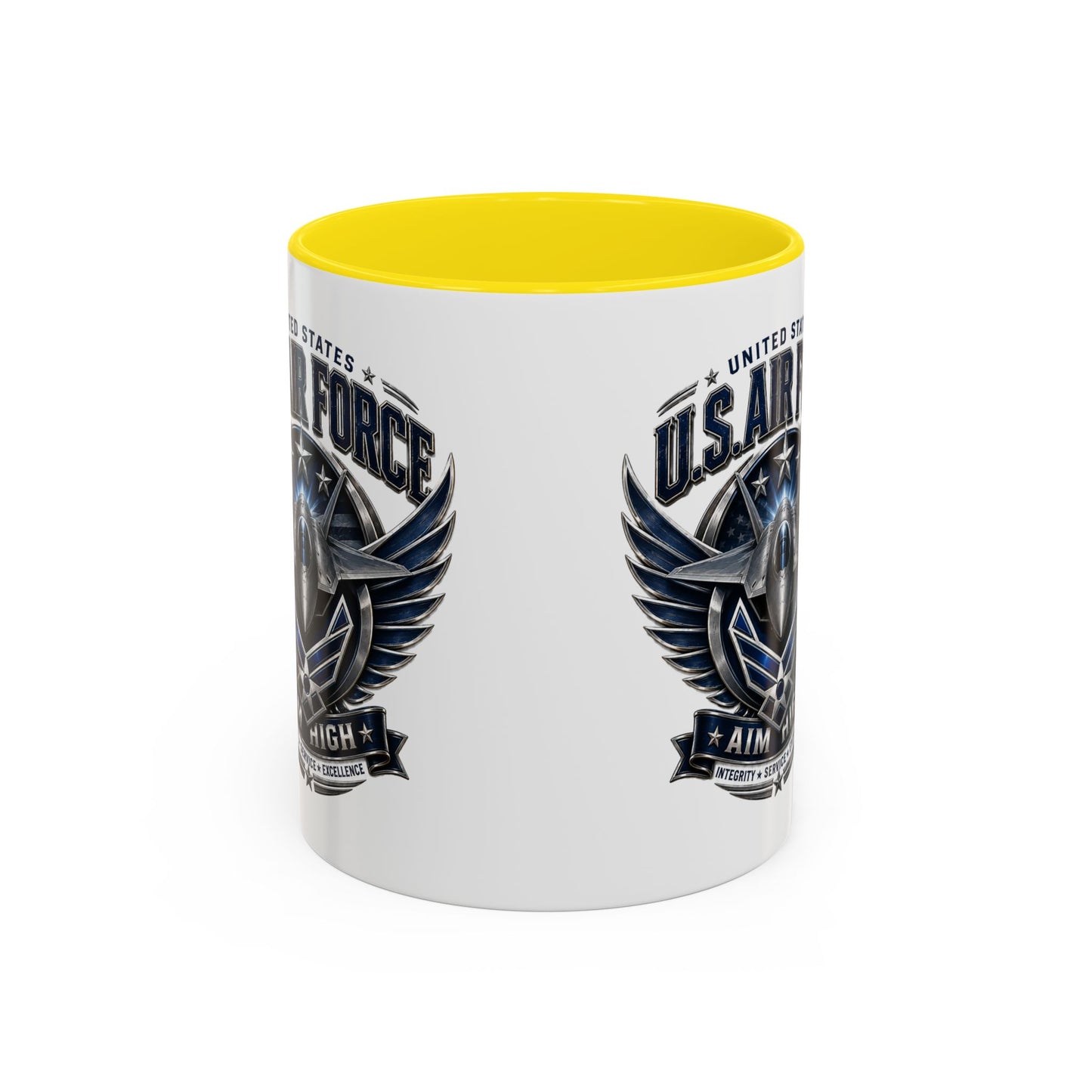 U.S. Air Force Aim High Accent Coffee Mug (11/15oz)