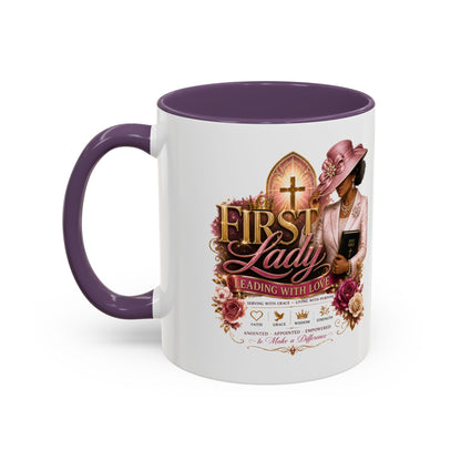First Lady Church Coffee Mug — Inspirational Faith & Sunday Best Design