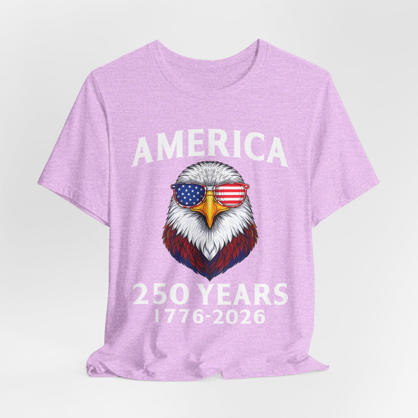 America 250 Years Tee — Patriotic Bald Eagle 1776-2026 T-Shirt