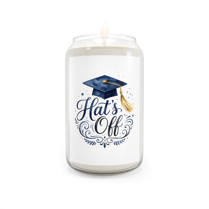 Graduation "Hats Off" Scented Soy Candle — 13.75 oz