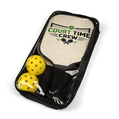 Court Time Crew Pickleball Paddles & Balls Kit — Pickleball Set for Players