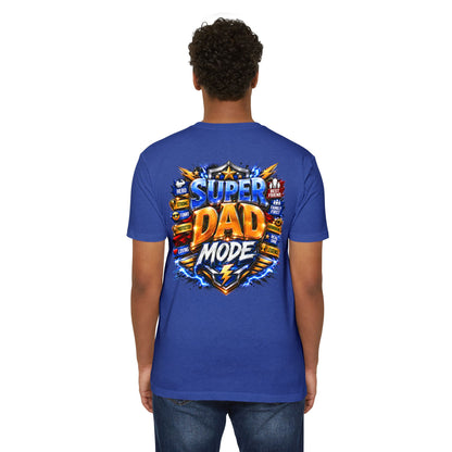 Super Dad Mode T-Shirt — Bold Father’s Day Graphic Tee