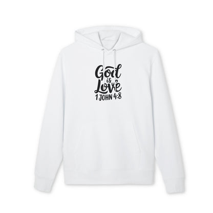 God Is Love Hoodie – 1 John 4:8 Christian Faith Pullover