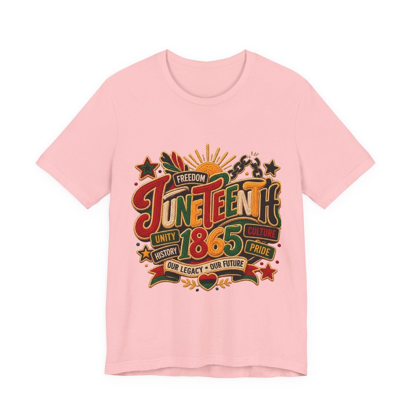 Juneteenth 1865 Celebration T-Shirt — Freedom, Unity & Pride Tee