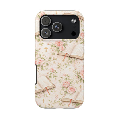 Blooming Blessings Phone Case | Christian Floral iPhone Case