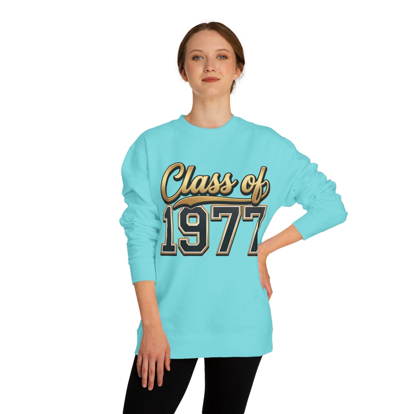 Class of 1977 Sweatshirt — Retro Graduation Reunion Crewneck