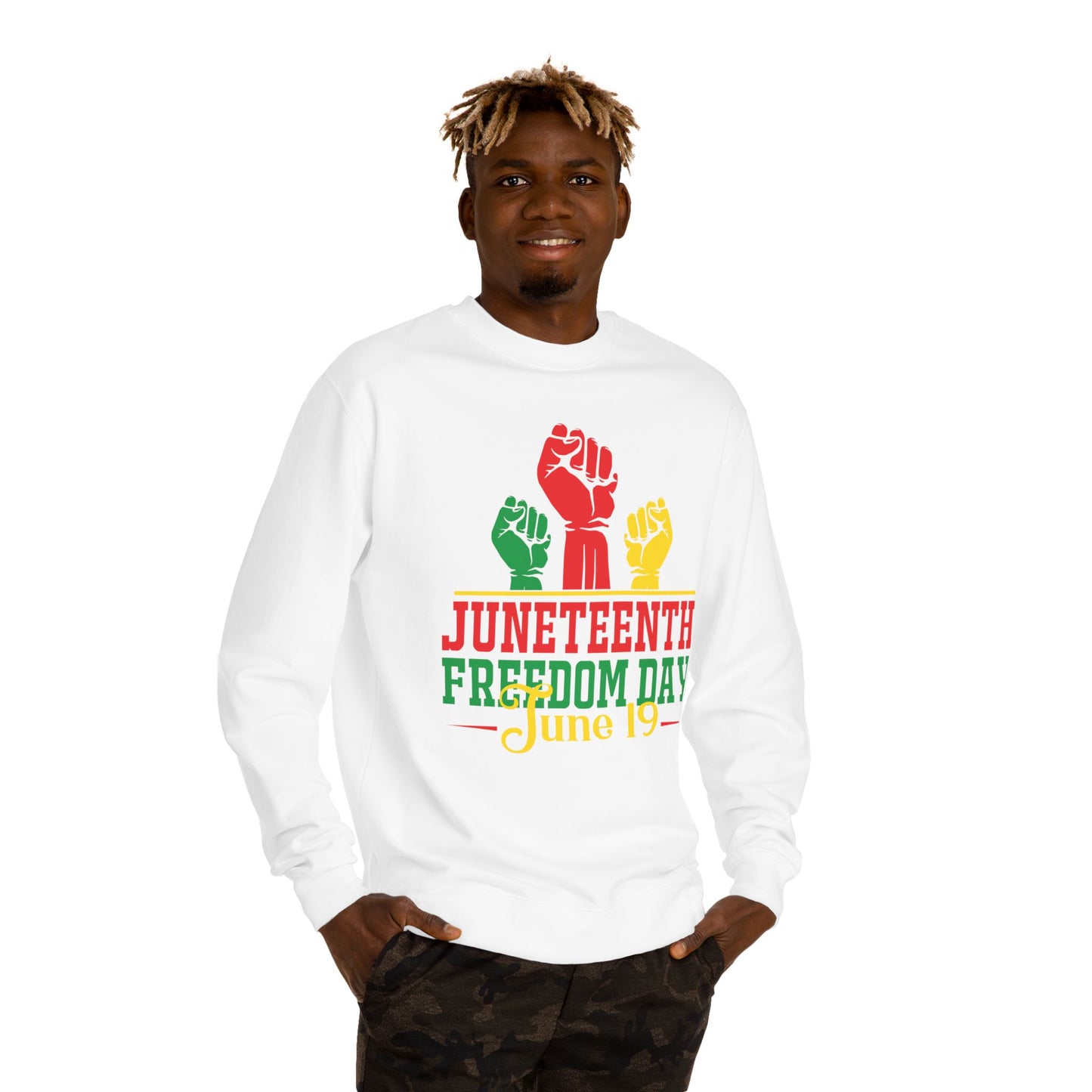 Juneteenth Freedom Day Sweatshirt — June 19 Celebration Crew