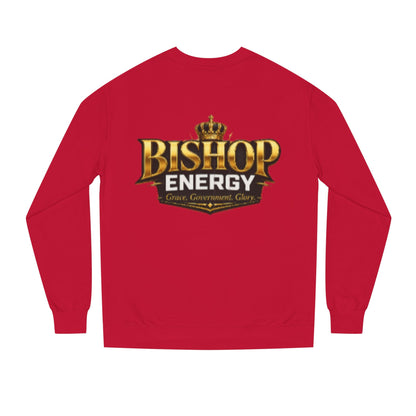 Bishop Energy Crewneck Sweatshirt — Gold Crown Logo Streetwear