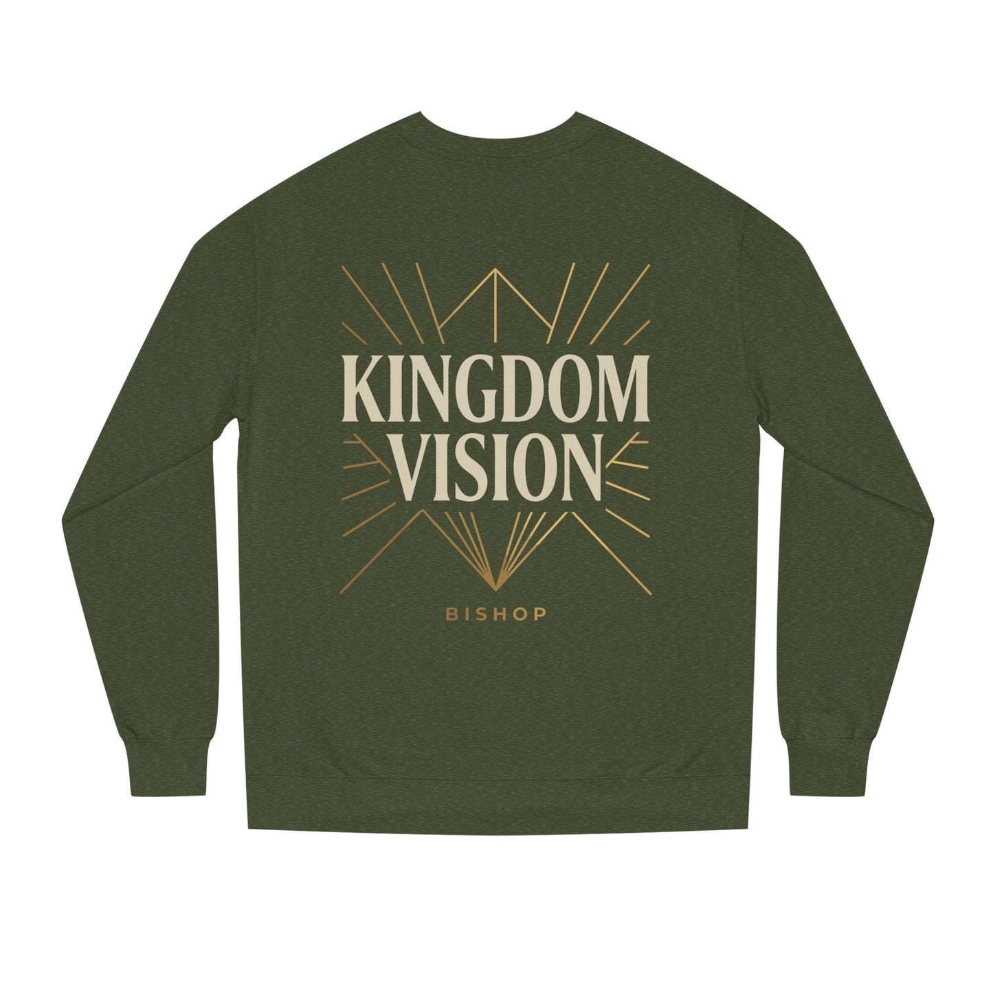Kingdom Vision Sweatshirt — Faith-Based Inspirational Crewneck