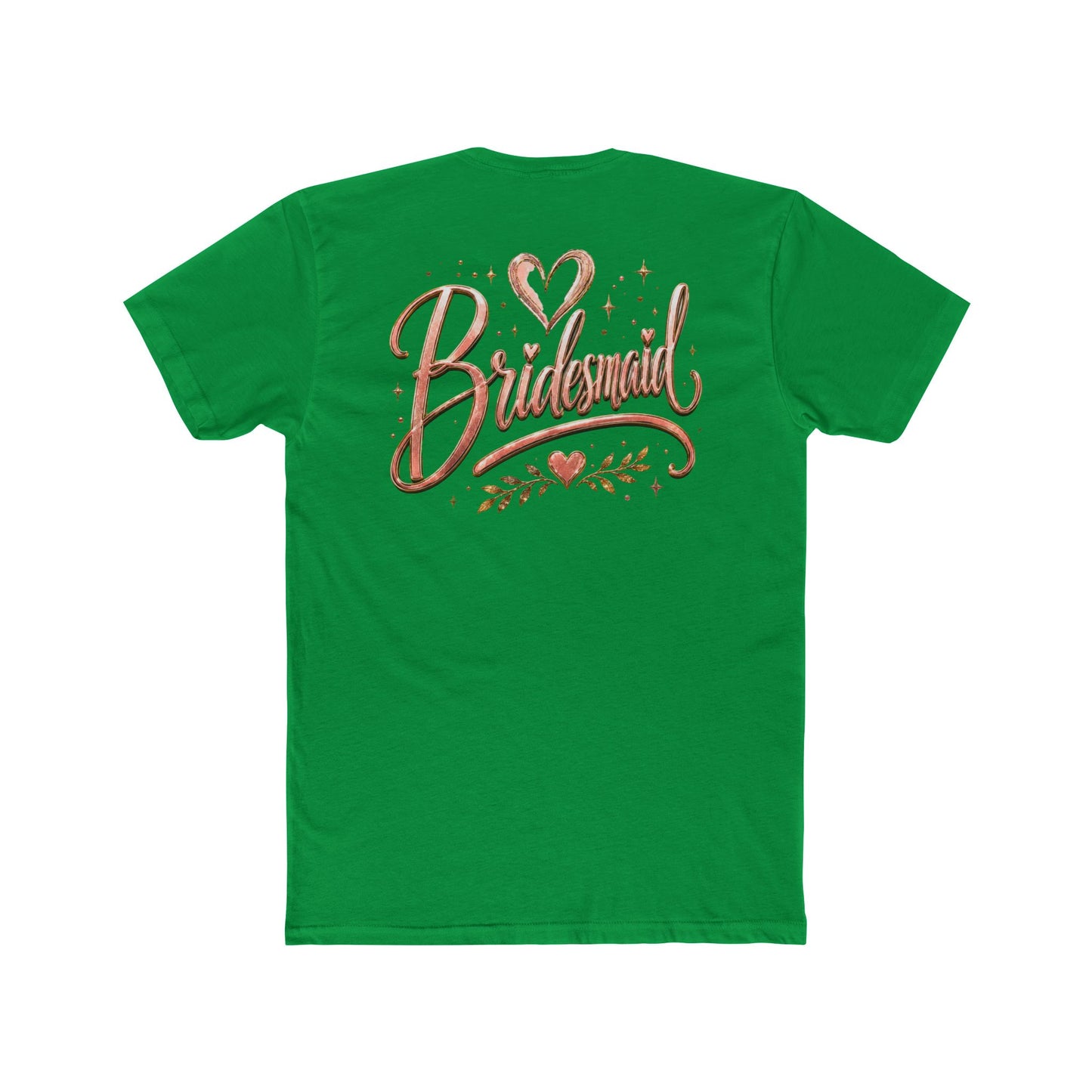 Bridesmaid Rose Gold Script T-Shirt