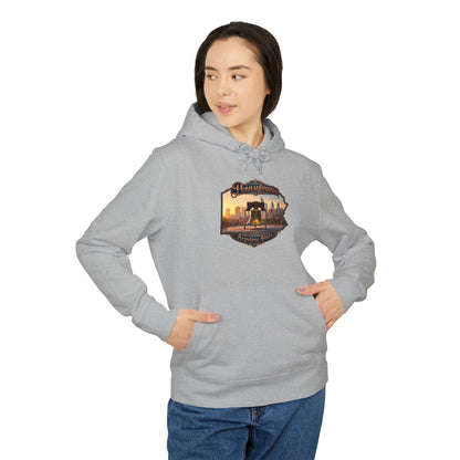 Pennsylvania Keystone State Hoodie — Liberty Bell Skyline Graphic