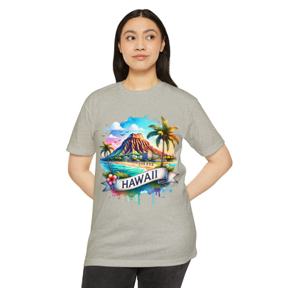 Hawaii Vintage Sunset T-Shirt — Tropical Island Graphic Tee