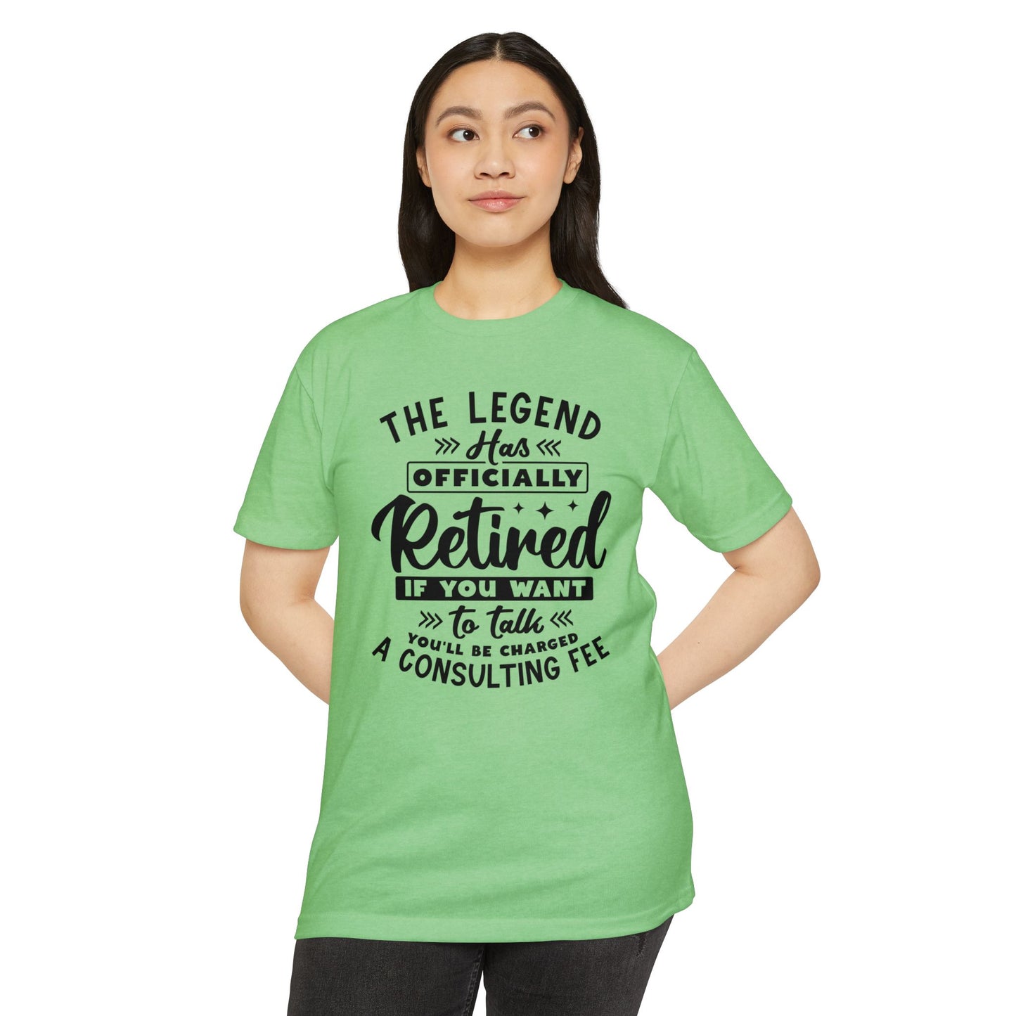 Retired Legend T-Shirt — "The Legend Has Officially Retired" Retirement Gift Tee