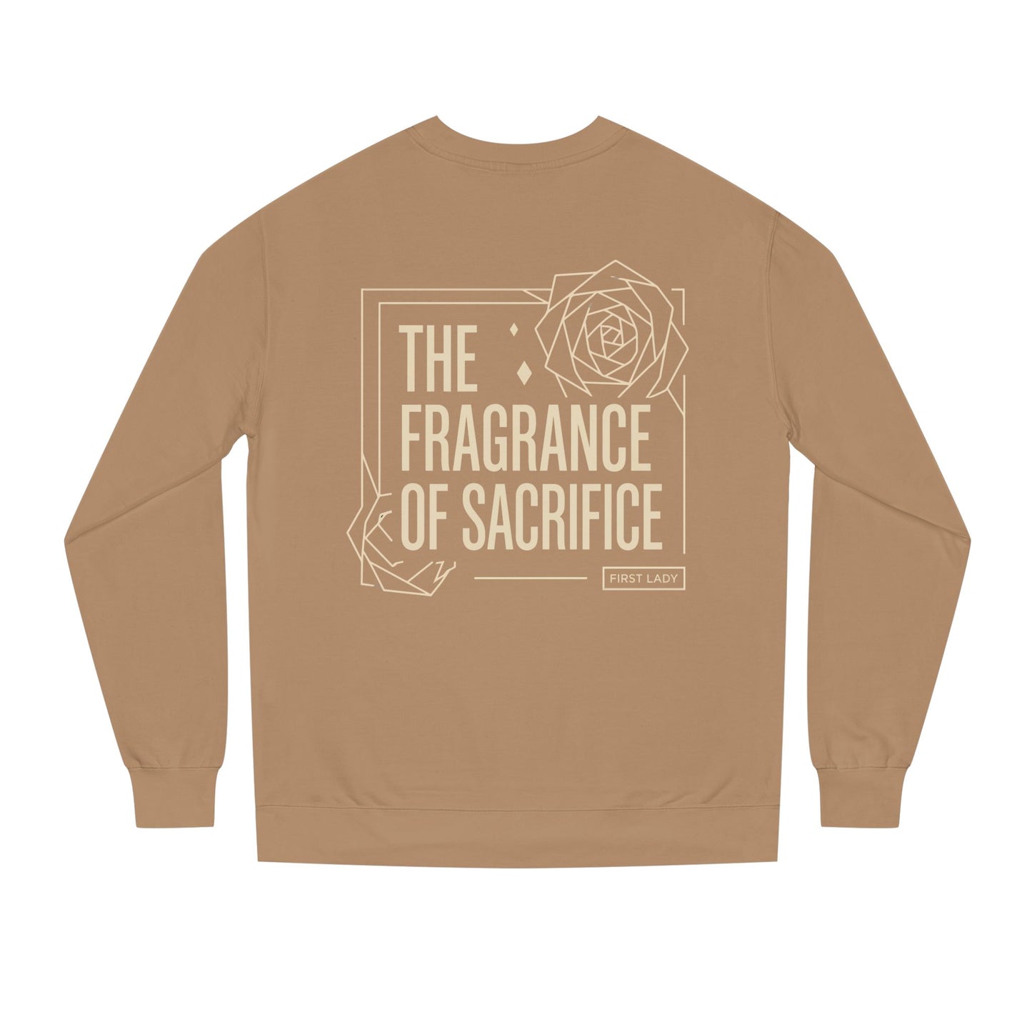 The Fragrance of Sacrifice Sweatshirt — Floral Graphic Crewneck