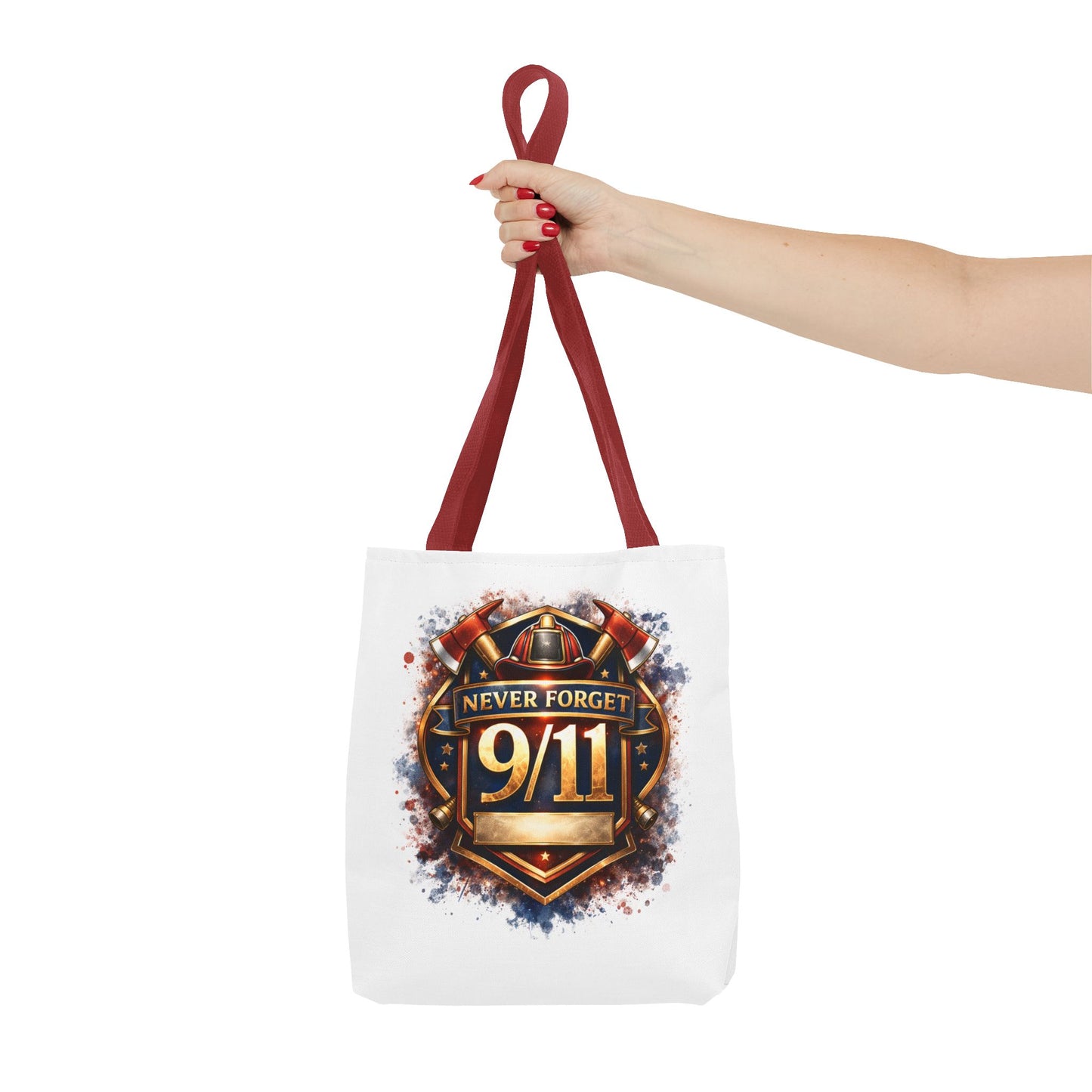 Never Forget 9/11 Memorial Tote Bag