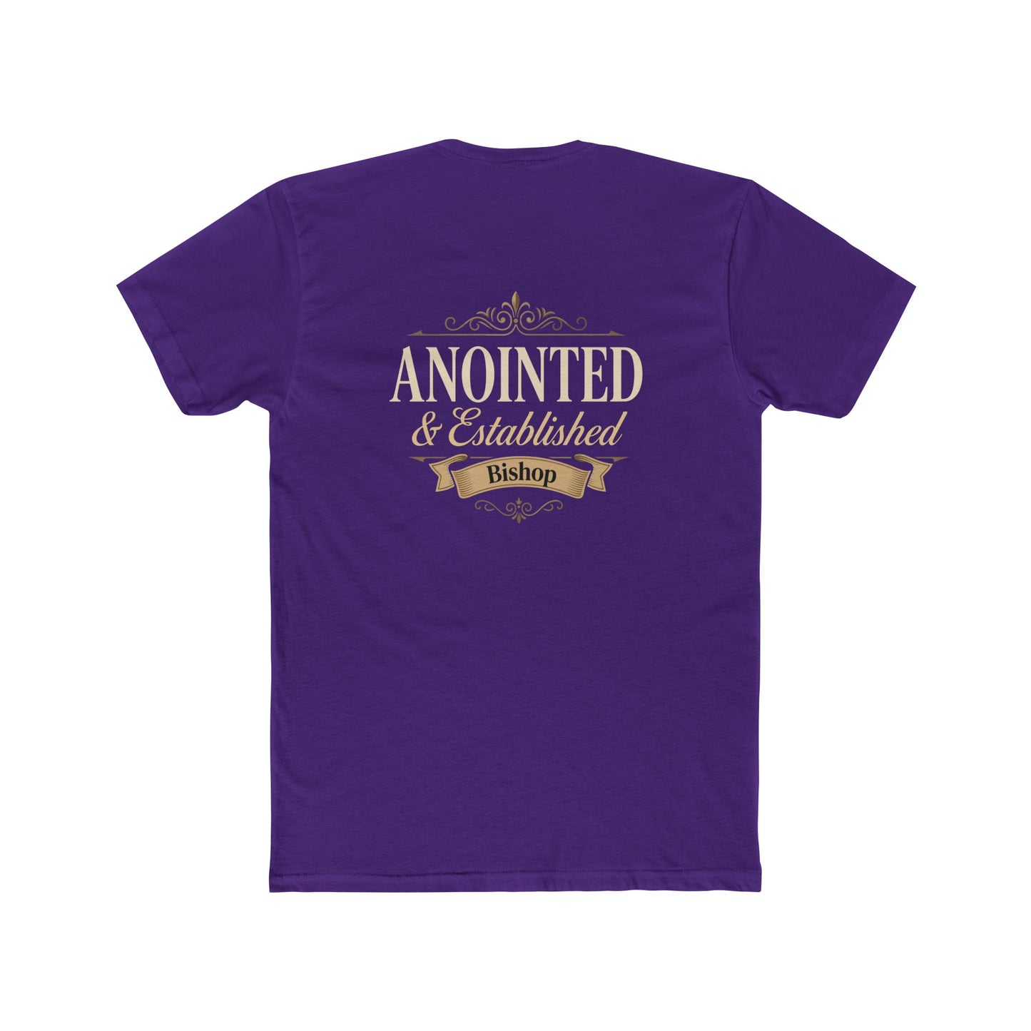Anointed & Established Bishop T-Shirt — Christian Ministry Tee