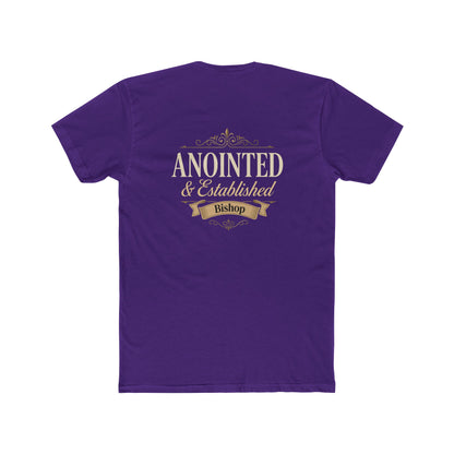 Anointed & Established Bishop T-Shirt — Christian Ministry Tee