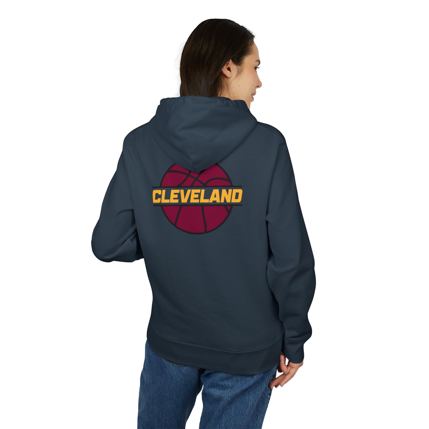 Cleveland Basketball Hoodie — Retro Logo Pullover