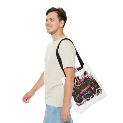 Lash Technician Tote Bag – 'One Lash at a Time' Beauty Cosmetics Canvas Tote