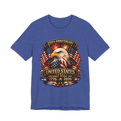 1776–2026 United States 250th Anniversary Eagle T-Shirt