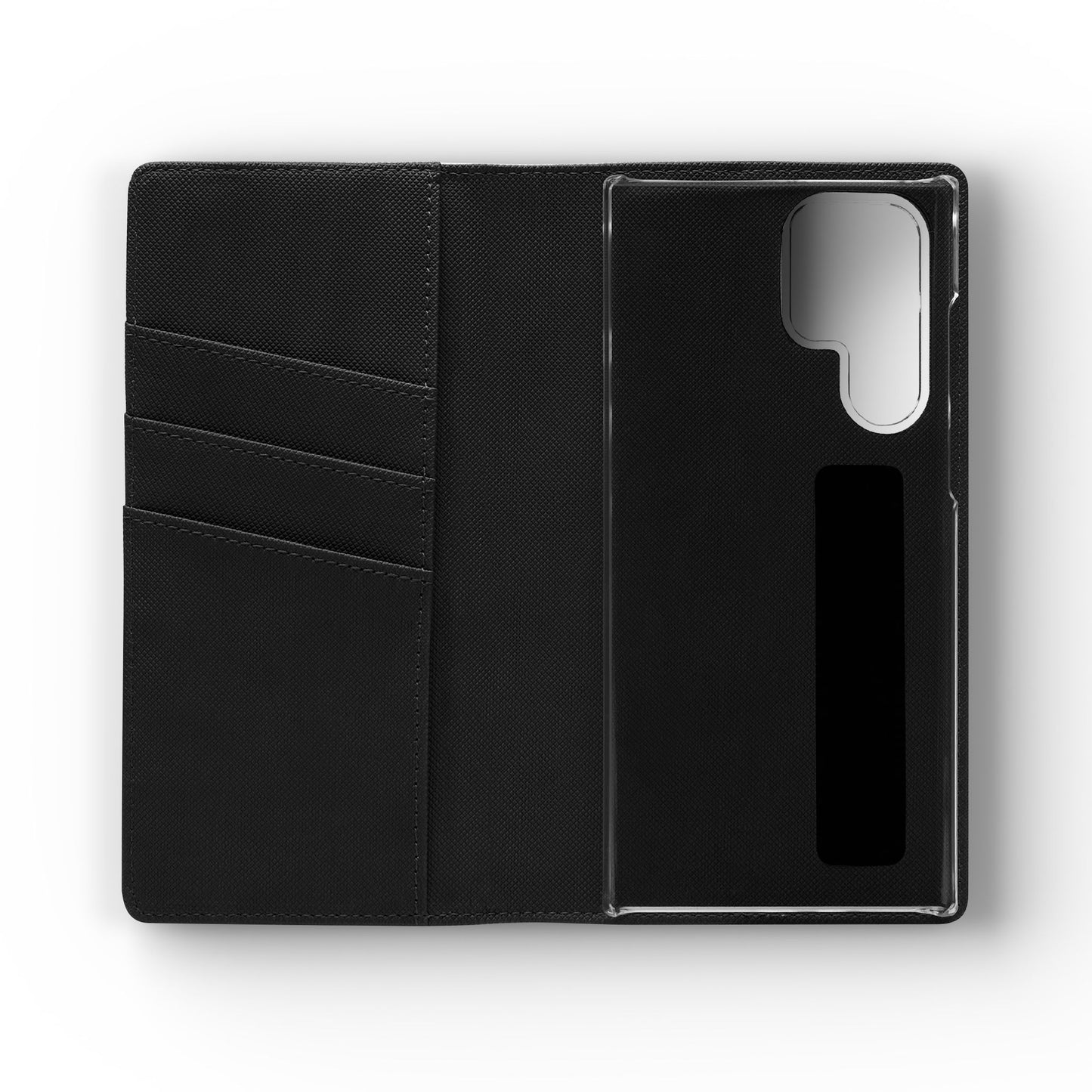 Christian Floral Phone Flip Case — "Jesus Saves" & Inspirational Scripture Wallet Cover