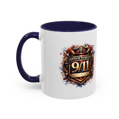 Never Forget 9/11 Memorial Coffee Mug