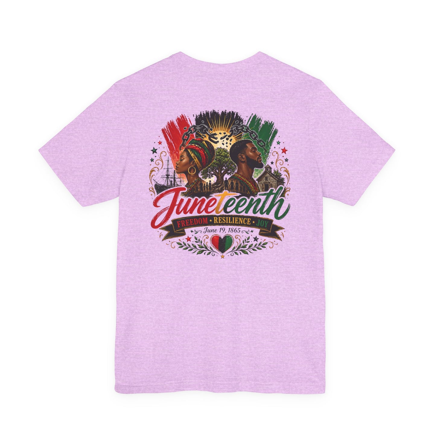 Juneteenth Celebration Tee — Freedom Resilience Juneteenth Graphic Shirt