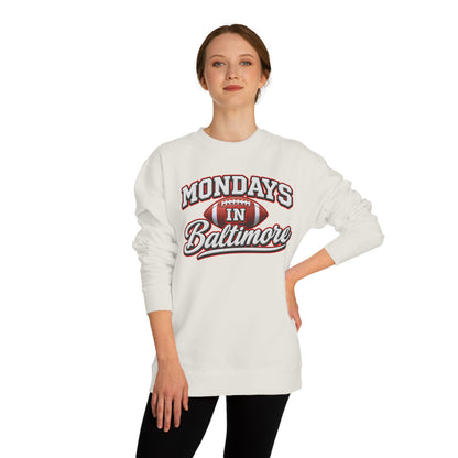 Mondays In Baltimore Football Sweatshirt – Retro Sport Crewneck