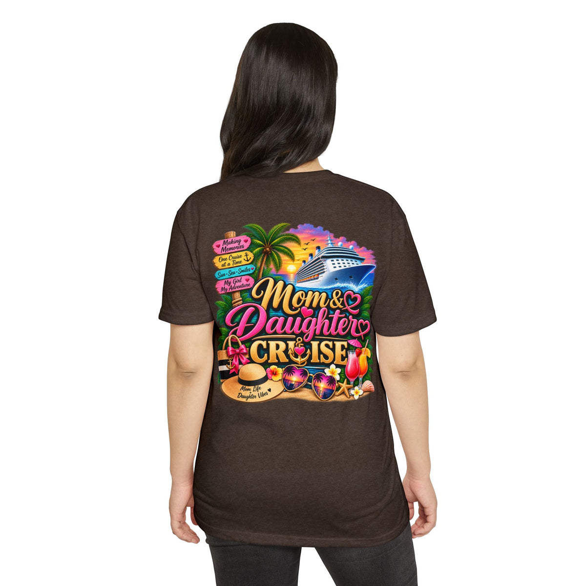 Mom & Daughter Cruise T-Shirt — Matching Vacation Shirt for Beach, Summer & Family Trips