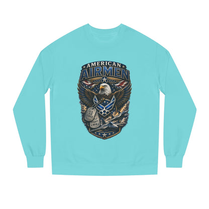 American Airmen Eagle Sweatshirt — Patriotic Air Force Crewneck