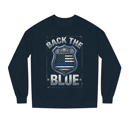 Back the Blue Sweatshirt — Police Support Crewneck