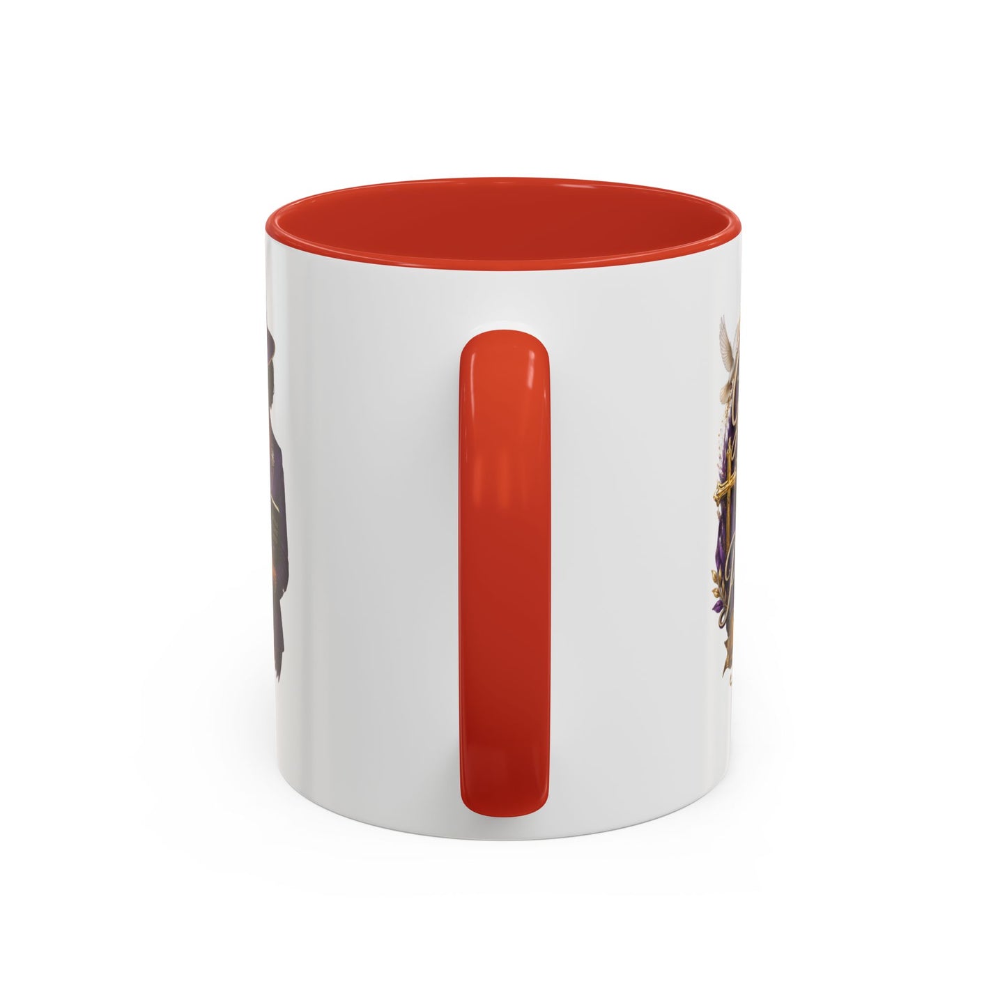 Faith & Purpose Accent Coffee Mug — First Lady Church Design (11/15oz)