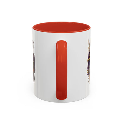 Faith & Purpose Accent Coffee Mug — First Lady Church Design (11/15oz)