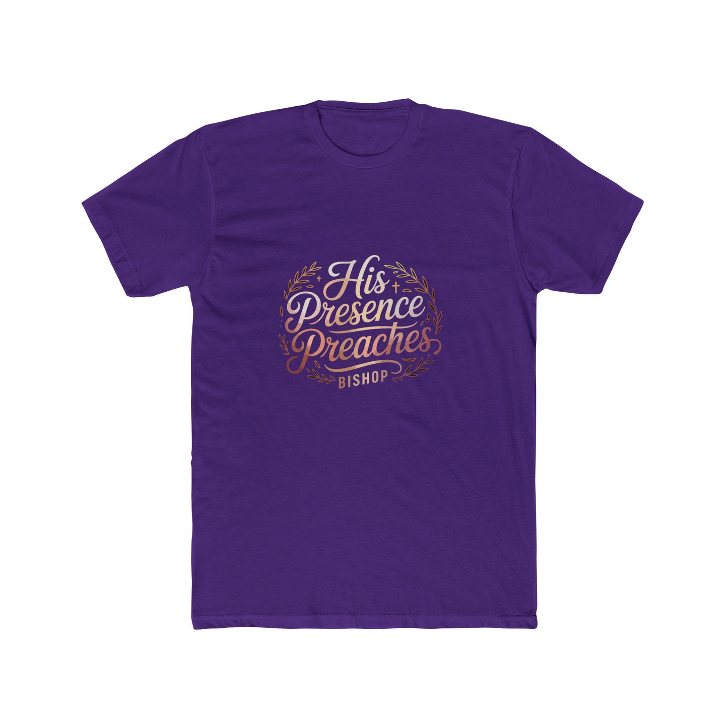 His Presence Preaches Tee — Christian Faith Graphic T‑Shirt