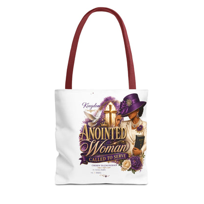 Anointed Woman Tote Bag – 'Called to Serve' Faithful Church Purse