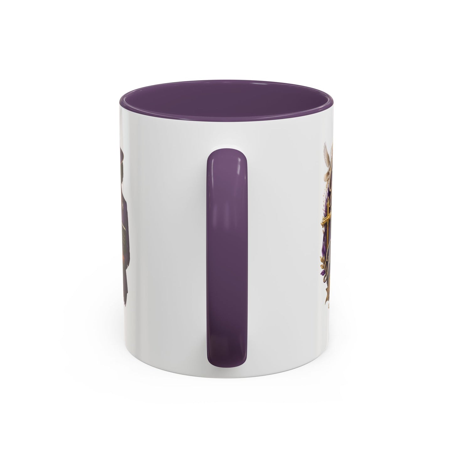 Faith & Purpose Accent Coffee Mug — First Lady Church Design (11/15oz)