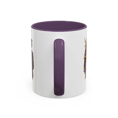 Faith & Purpose Accent Coffee Mug — First Lady Church Design (11/15oz)