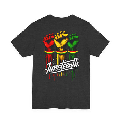 Juneteenth Fist T-Shirt — Black Liberation Pride Tee
