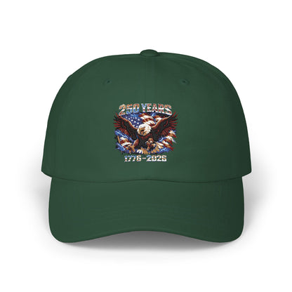 Eagle Americana Dad Cap — Patriotic Bald Eagle Embroidered Baseball Hat