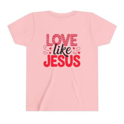 Youth Tee - "Love Like Jesus" Christian Kids Shirt