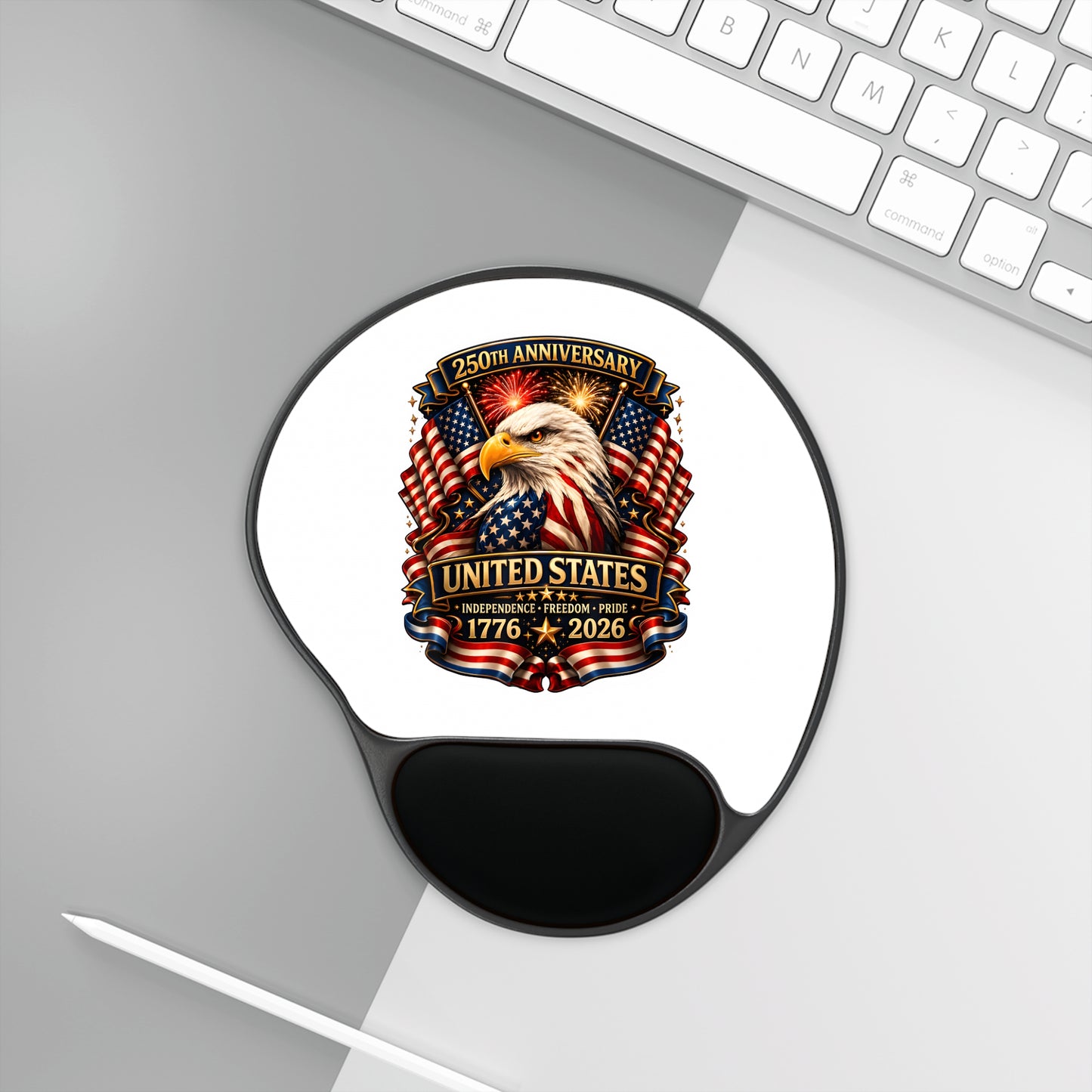 Mouse Pad With Wrist Rest