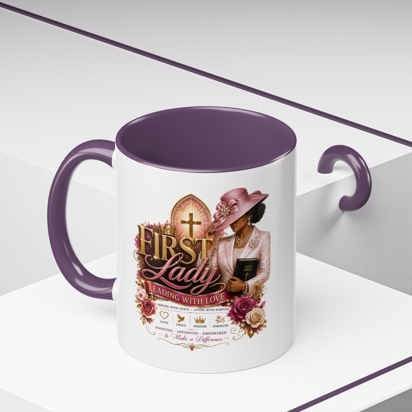 First Lady Church Coffee Mug — Inspirational Faith & Sunday Best Design